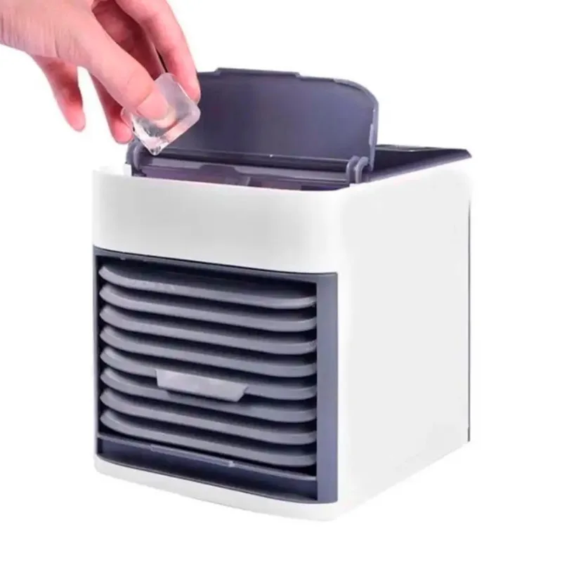 Ar Condicionado Mini Portátil Ventilador Usb Ambientes