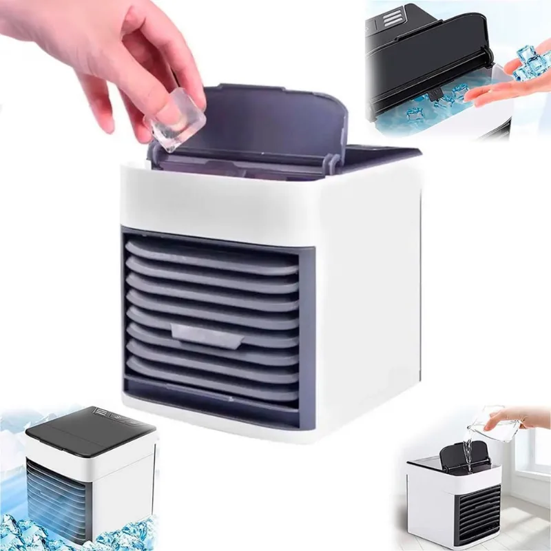 Ar Condicionado Portátil Mini Ventilador Usb Refrescar Seu