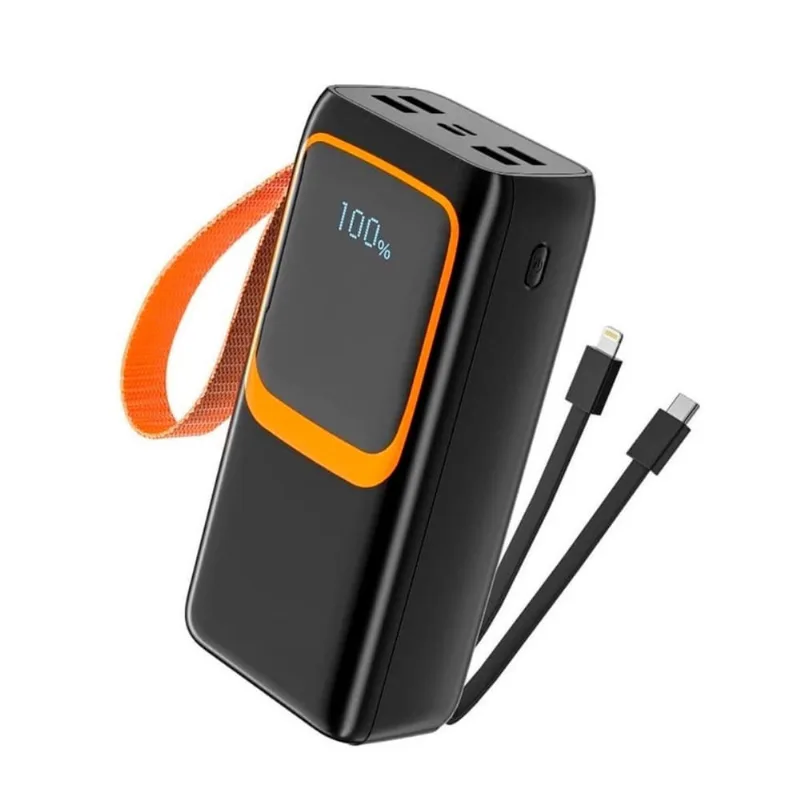 Power Bank 30000Mah Portátil 4 Usb Carregamento Rápido