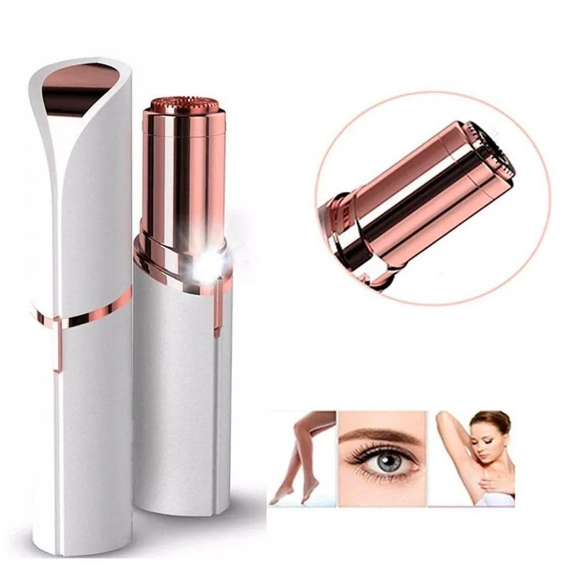Depiladora Facial Batom Recarregavel Indolor Eficiente
