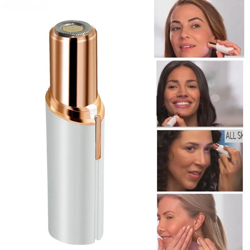 Depiladora Facial Batom Recarregavel Discreta Pratica