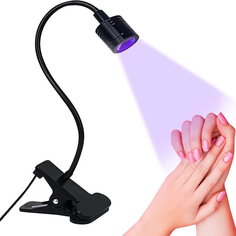 Lâmpada Led Uv Secador Para Unhas Portátil Bivolt