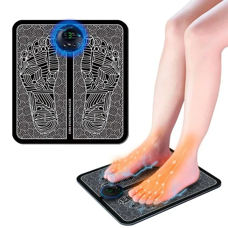 Tapete Recarregável Para Alívio De Pés E Muscular