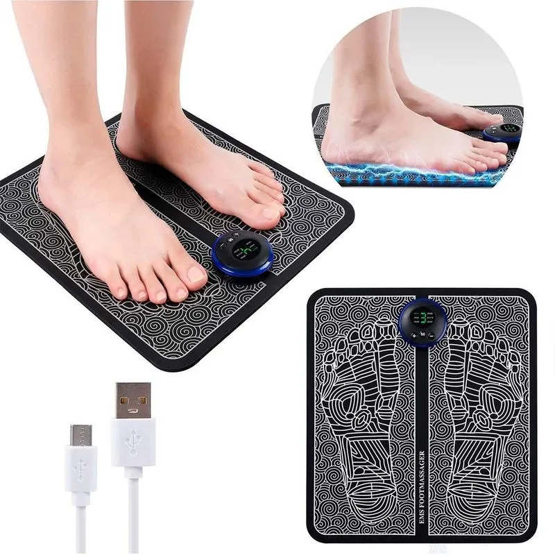 Tapete Terapêutico Para Pés Perna E Muscular