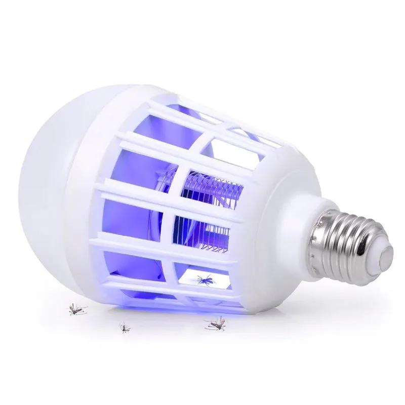 Lâmpada UV Mata Pernilongos Mosquitos Led Repelente