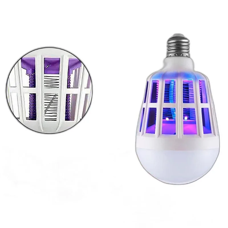 Luminária Uv Led Mata Pernilongos Mosquitos Repelente 15W