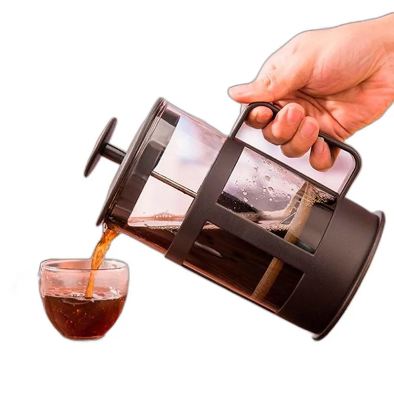 Cafeteira Francesa Vidro 350ml Para Café Prensa Manual