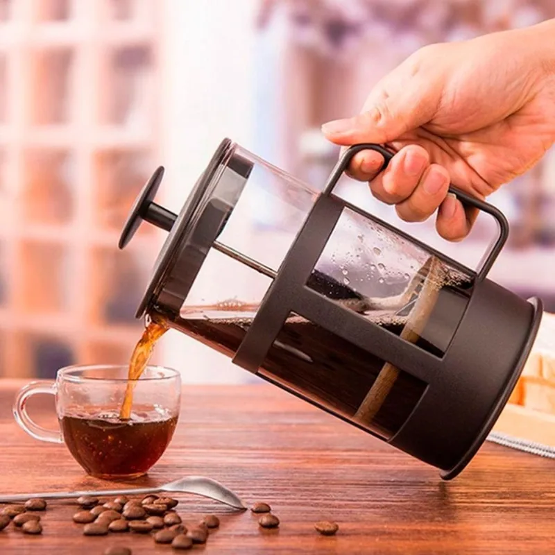 Cafeteira Francesa 350ml Prensa Manual Para Café Vidro