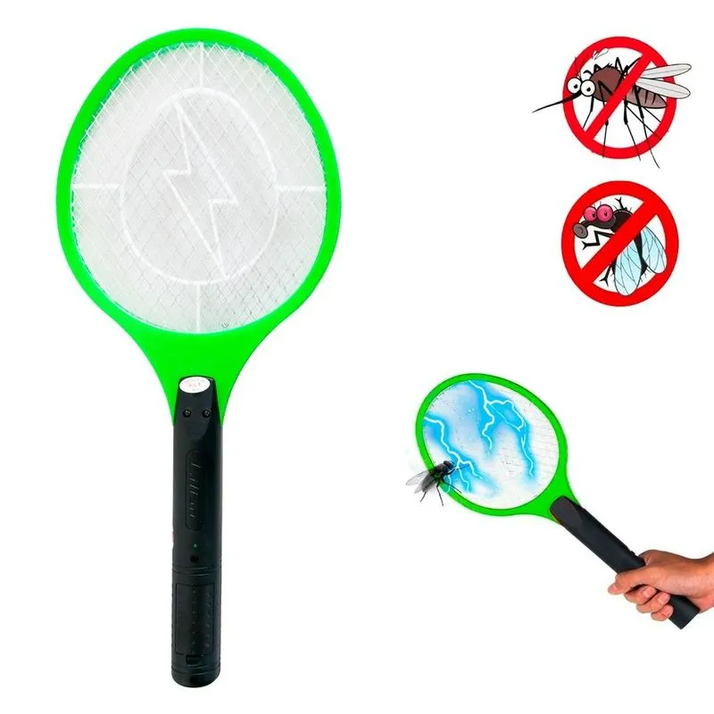 Raquete Elétrica Mata Pernilongos Mosquitos