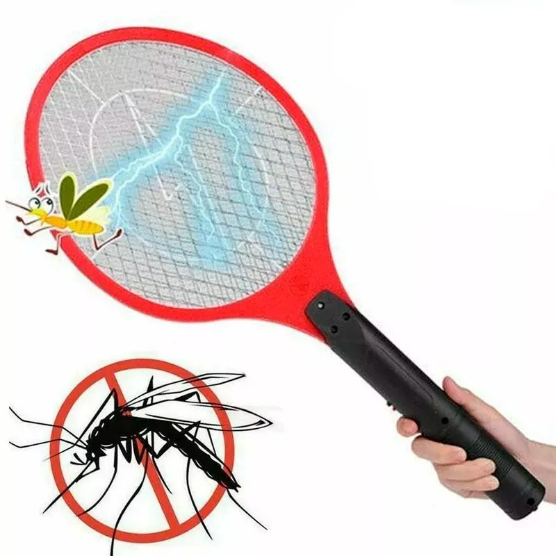 Raquete Mata Pernilongo Mosquitos Dengue Ultra Potente