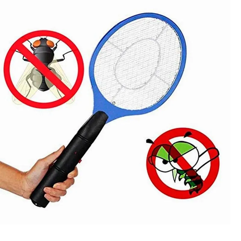 Raquete Mata Pernilongos Mosquitos Dengue Proteção Comple