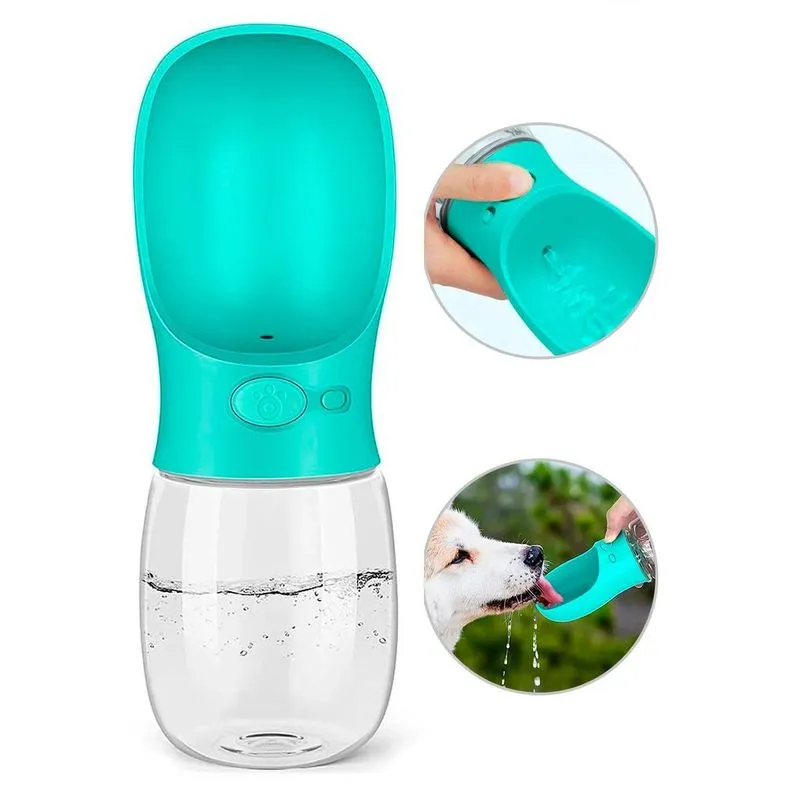 Garrafa Para Passeios Com Pet Compacta Leve E Prática