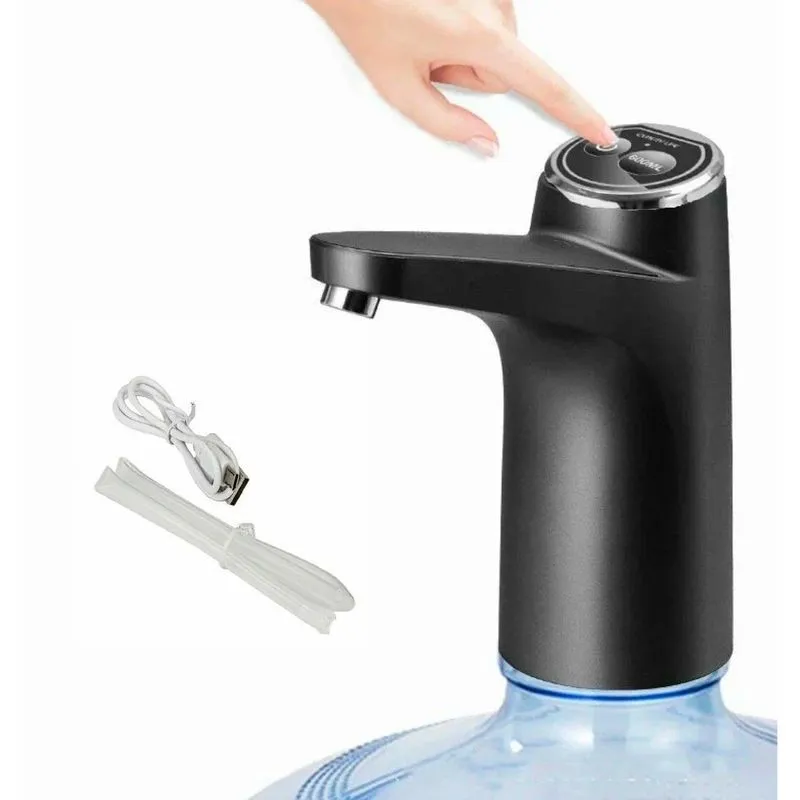 Bomba Elétrica Para Galão Garrafão De Água Recarregável Usb