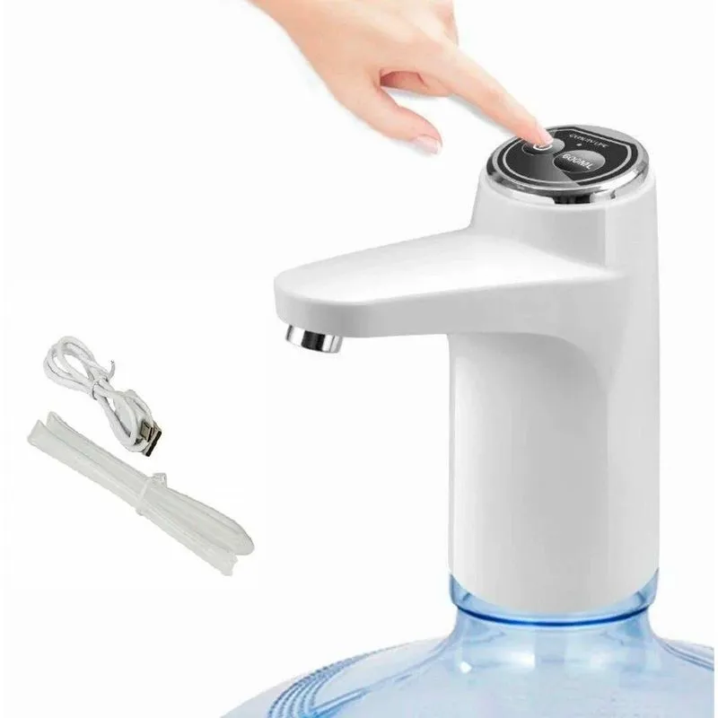 Bico Para Galão De Água Elétrico Automático Recarregável Usb