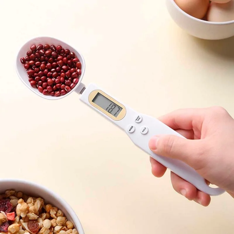 Colher Digital Com Escala Para Medição De Temperos E Café