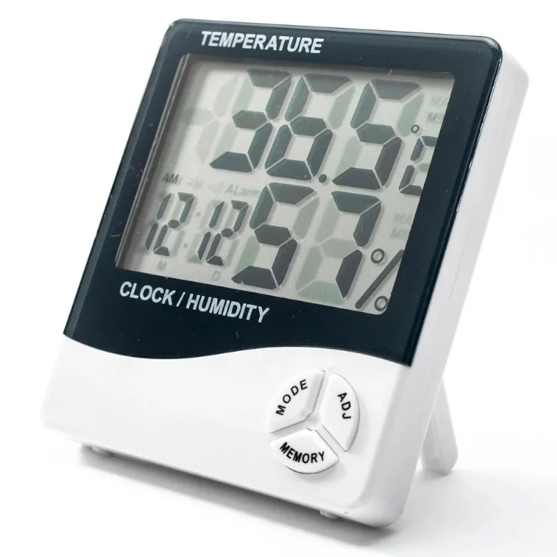 Higrômetro Digital Perfeito Para Controle De Temperatura