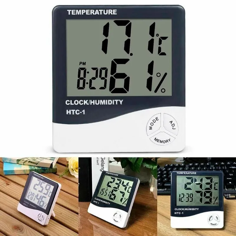 Higrômetro Digital Para Controle Umidade E Temperatura Exata