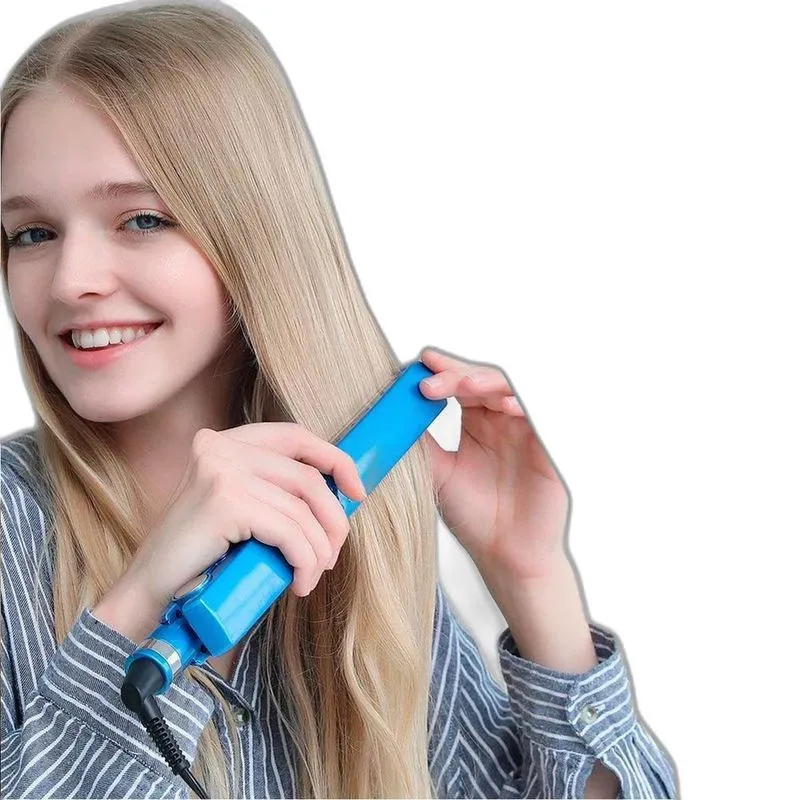 Alisador Titanium Profissional Azul Bivolt
