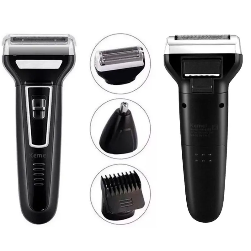Kemei 3 Em 1 Corte De Barba E Nariz Com Precisão