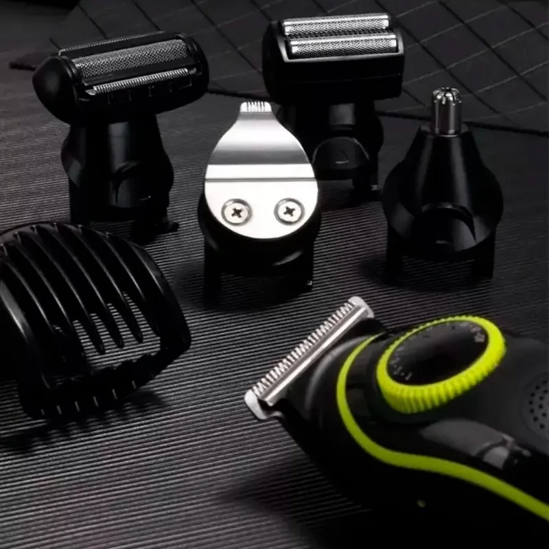 Aparelho Portátil Corte Barba Recarregável Bivolt Elétrico