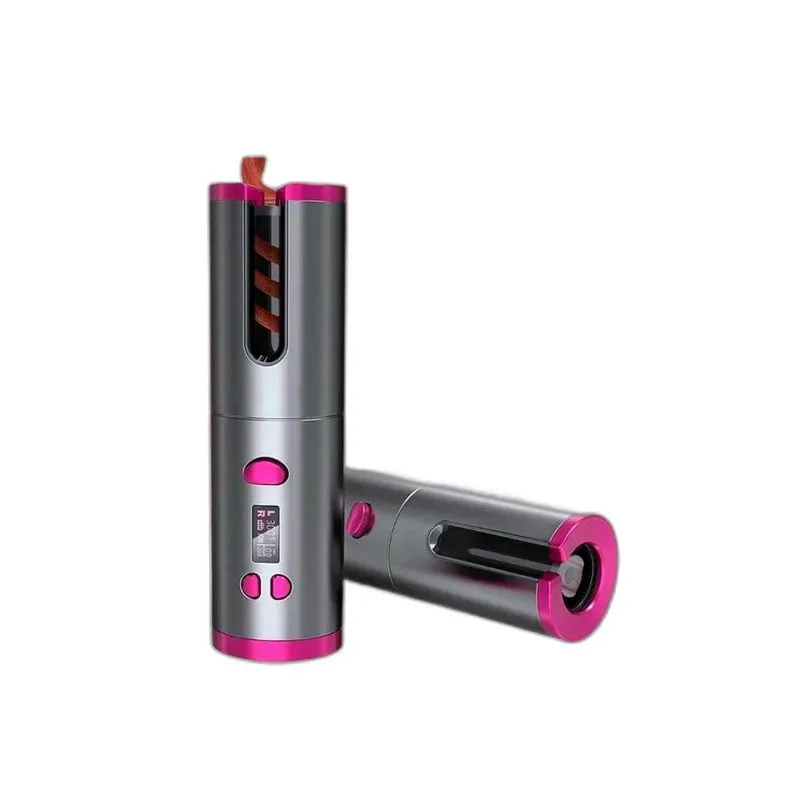 Modelador De Cachos Recarregável Usb Cabelos Definidos