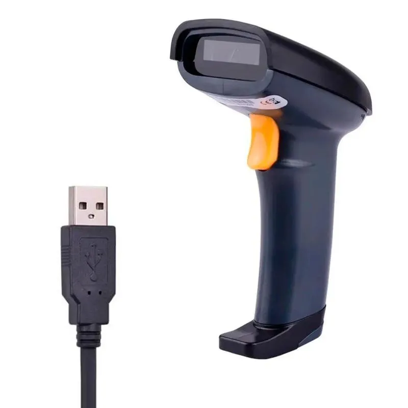 Leitor Código Barras Usb Laser Ideal Para Supermercado
