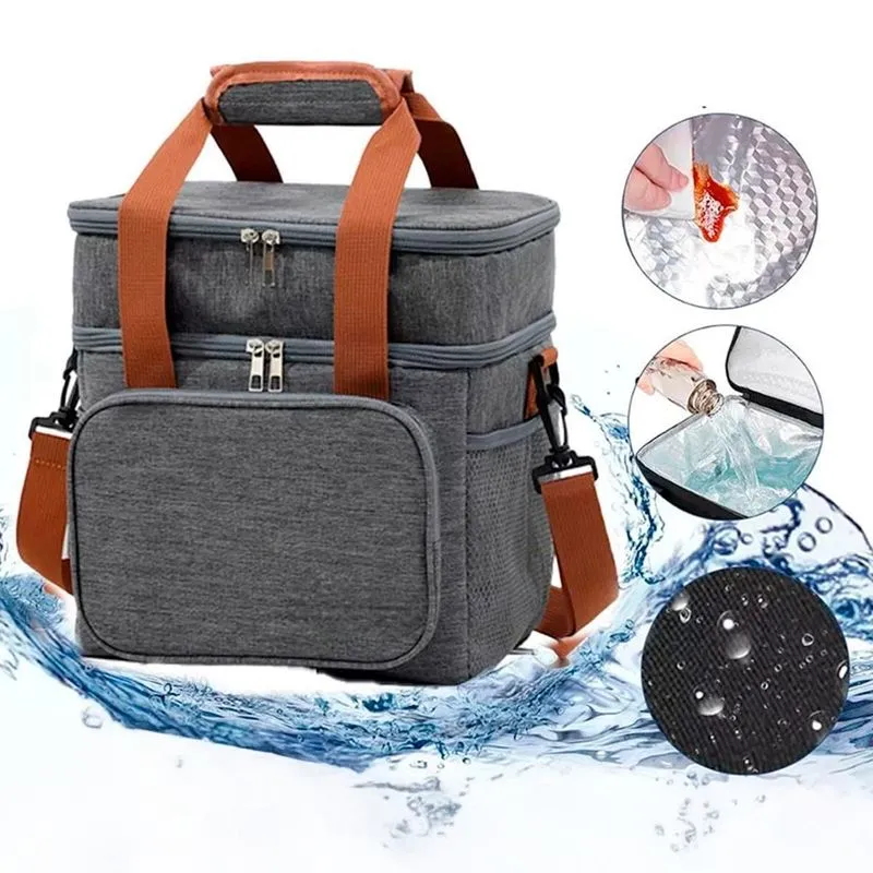 Bolsa Térmica Dobrável Design Porta Refeições