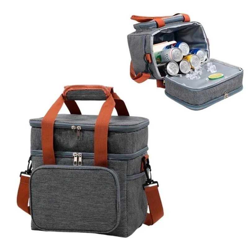 Bolsa Térmica Porta Lancheira Alça Reforçada