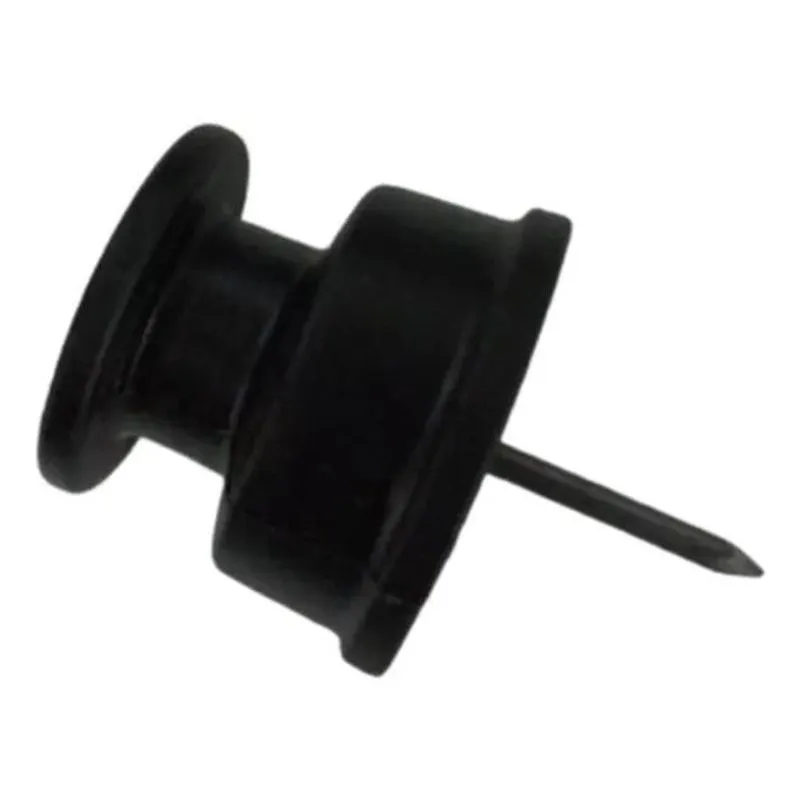 Isolador Roldana Com Prego Para Cerca Elétrica 36x36 - 100un