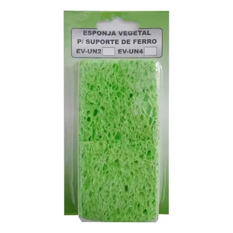10x Esponja Vegetal Suetoku Com 4 Unidades
