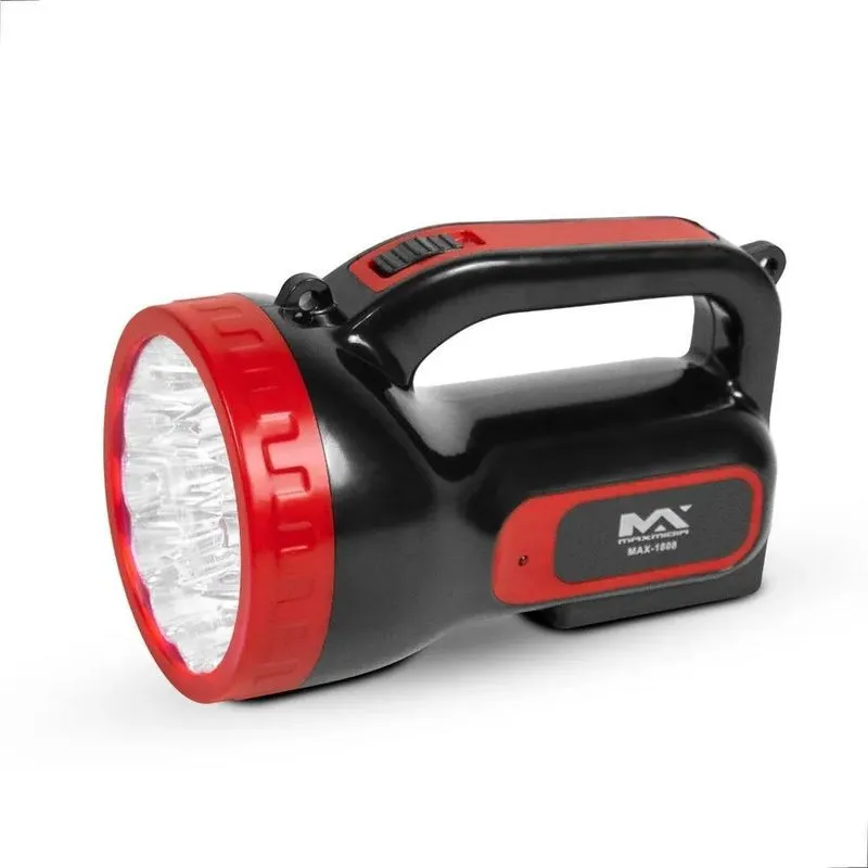 3x Lanterna Potente De Led Recarregável Farolete Para Roça C