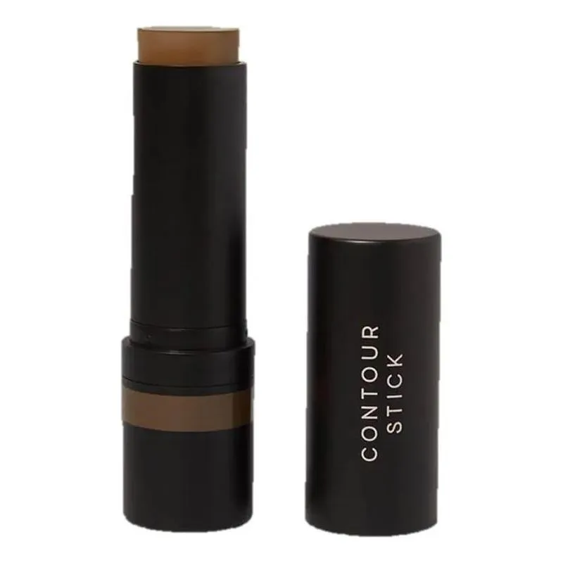 3x Contorno Em Bastão Marrom Médio Contour Stick Medium Océa