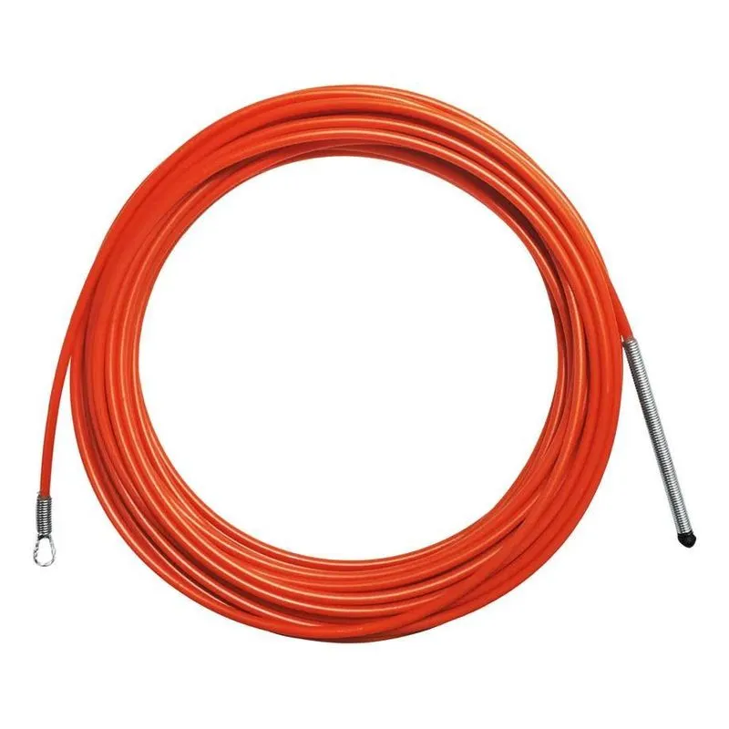 10x Passa Fio De Nylon Com Alma De Aço Puxafio Com 25m Laran