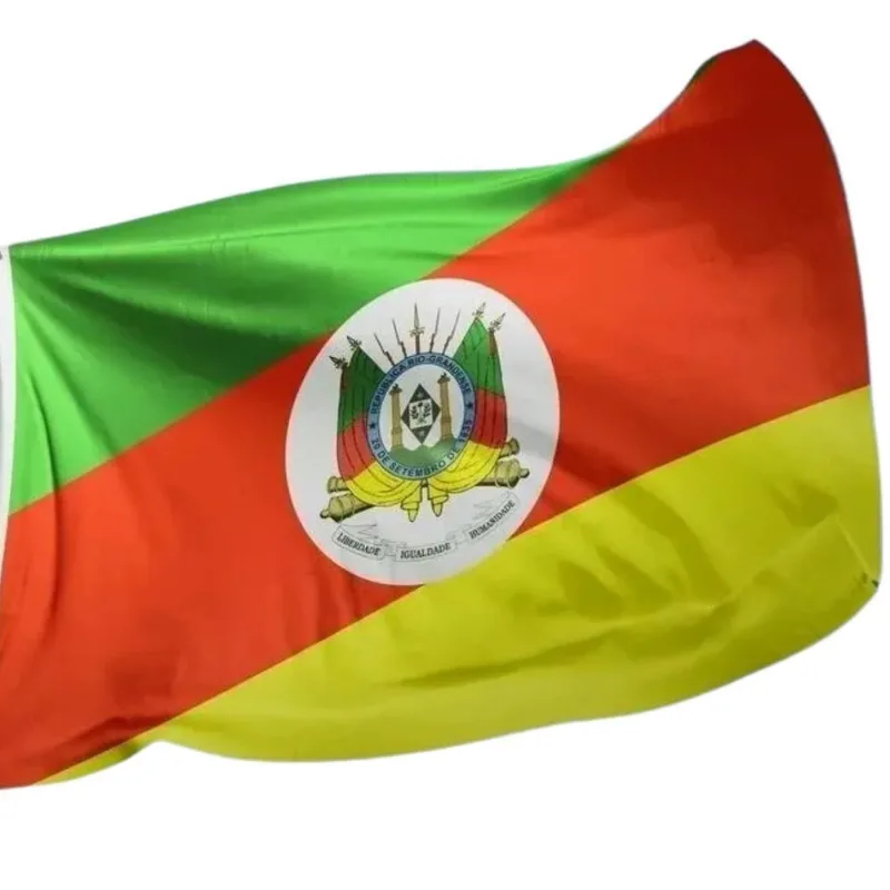Bandeira Rs Em Micro-fibra De Qualidade