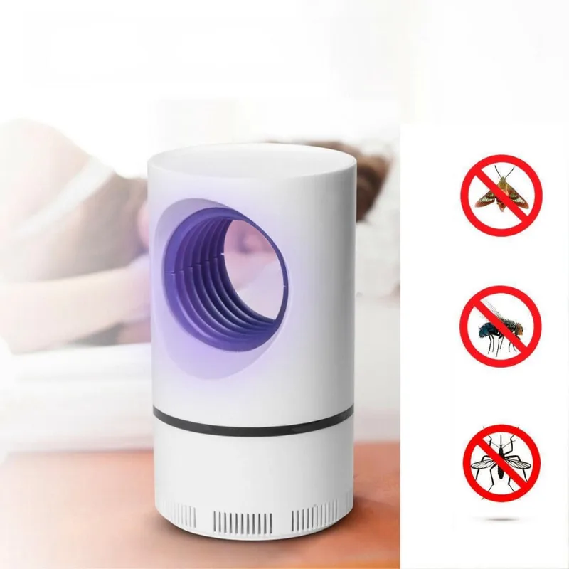 Luminária Abajur Mata Mosquitos Anti Inseto Usb Armadilha