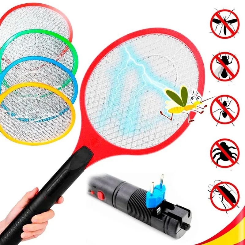 Raquete Mata Mosquitos Pernilongos Ideal Para Proteção Total