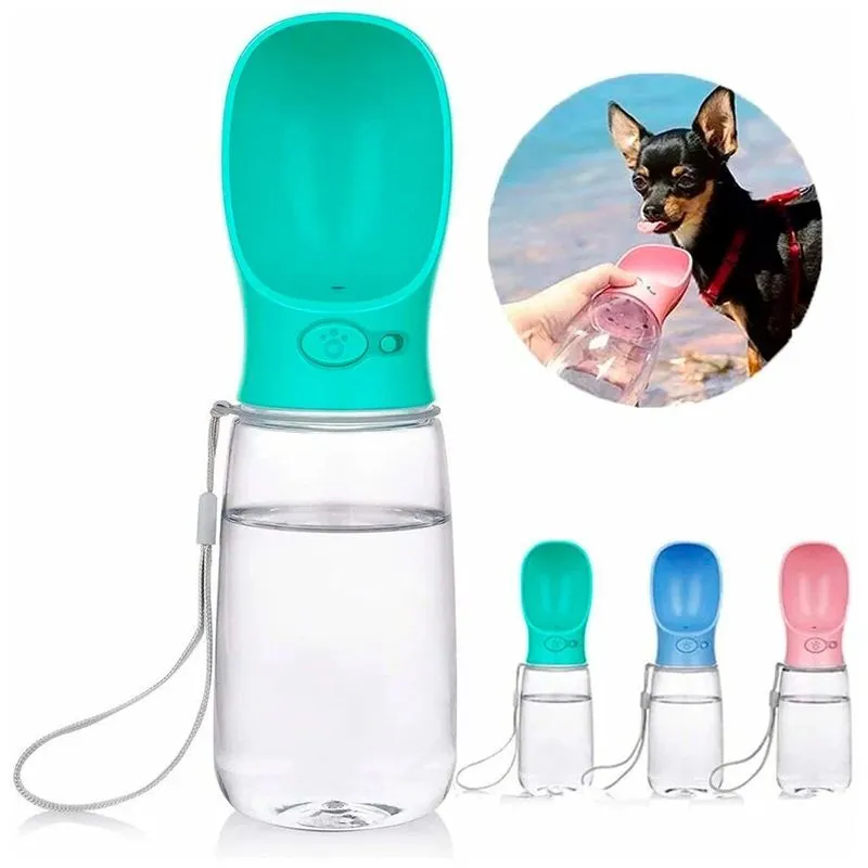 Bebedouro Portátil Para Cães Gatos Fácil E Conveniente