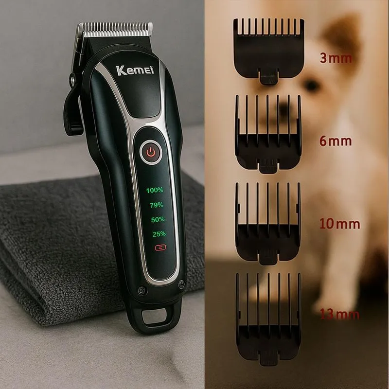 Kemei Pet Cortador Profissional Para Cães