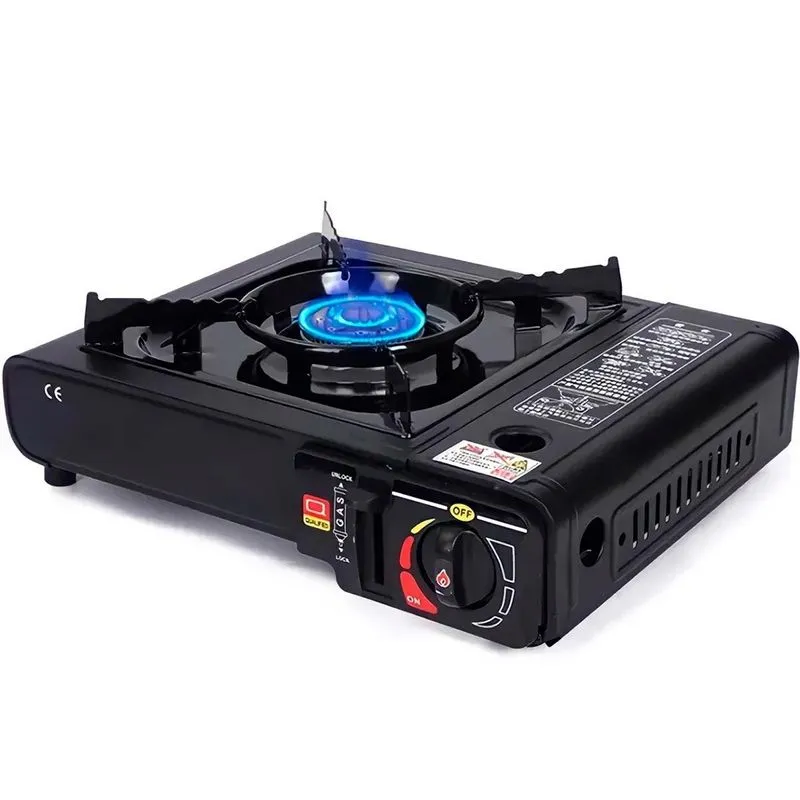 Mini Fogão Portátil Compacto Com Regulagem De Gás
