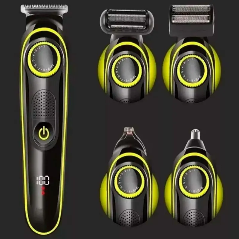 Kit Portátil Conforto Corte Corpo Nariz Orelhas Barba