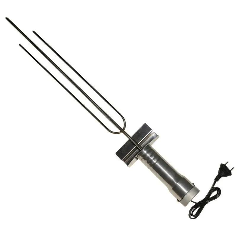 Espeto Giratório Elétrico Churrasco Com Base 220v Issi Grill