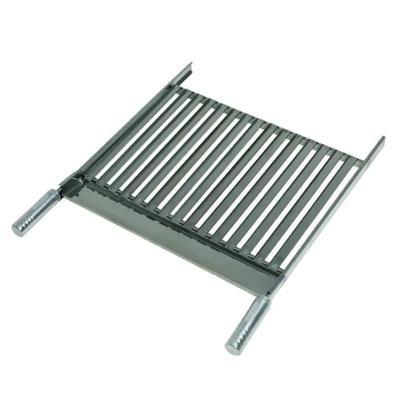 Grelha Churrasco Parrilla Argentina Grande 61,5X34Cm Inox