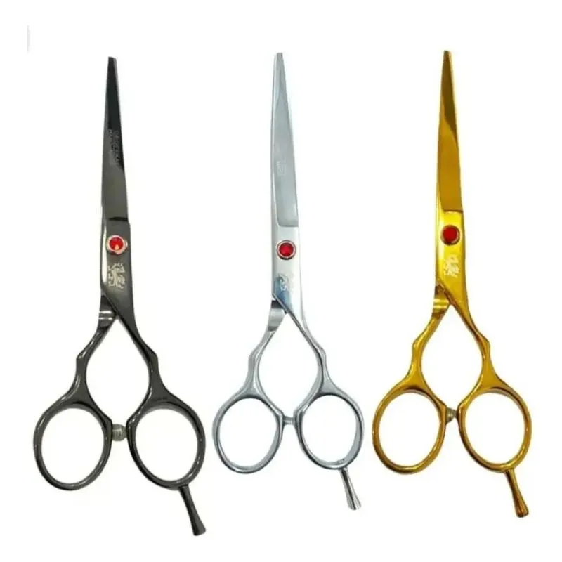 Tesoura 6.0 Fio Laser Para Cabelo Obopekal Profissional
