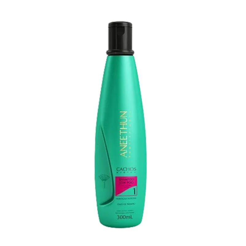 Shampoo Low Poo Cachos System 300ml Aneethun Profissional