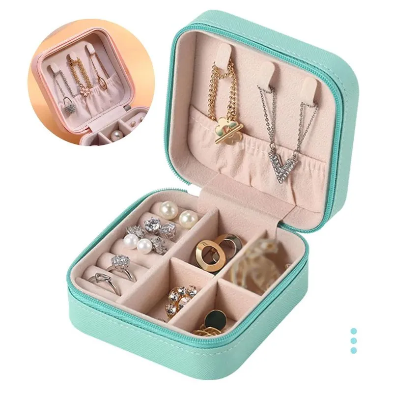 Caixa Porta Joias Feminina Case Pequena Delicada Viagem Luxo
