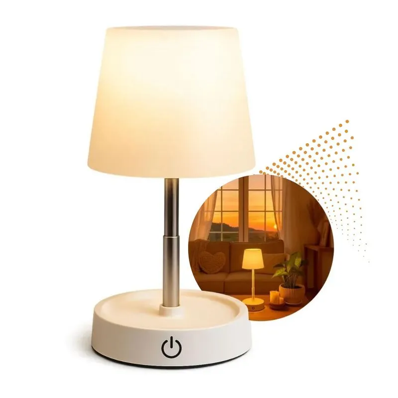 Abajur Luminária Led Touch Mesa Luz Led Usb Portátil Moderna