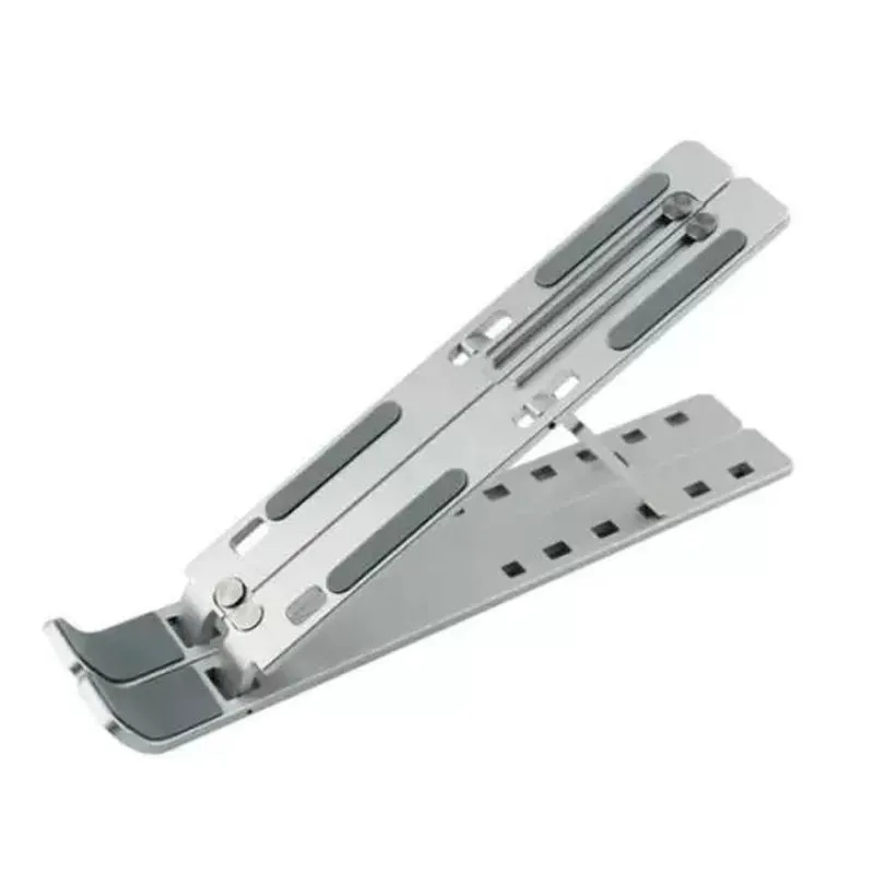 Base Suporte Apoio Notebook Ajustável E Ergonômico Cinza
