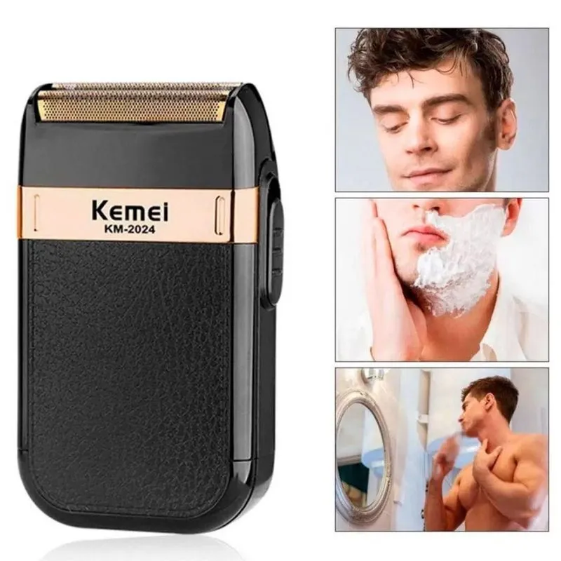 Máquina Barbeador Shaver Kemei-Km2024 Bivolt
