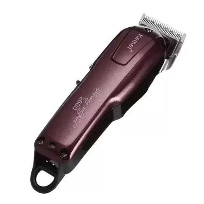Máquina De Cortar Cabelo Profissional S/Fio Kemei 2600