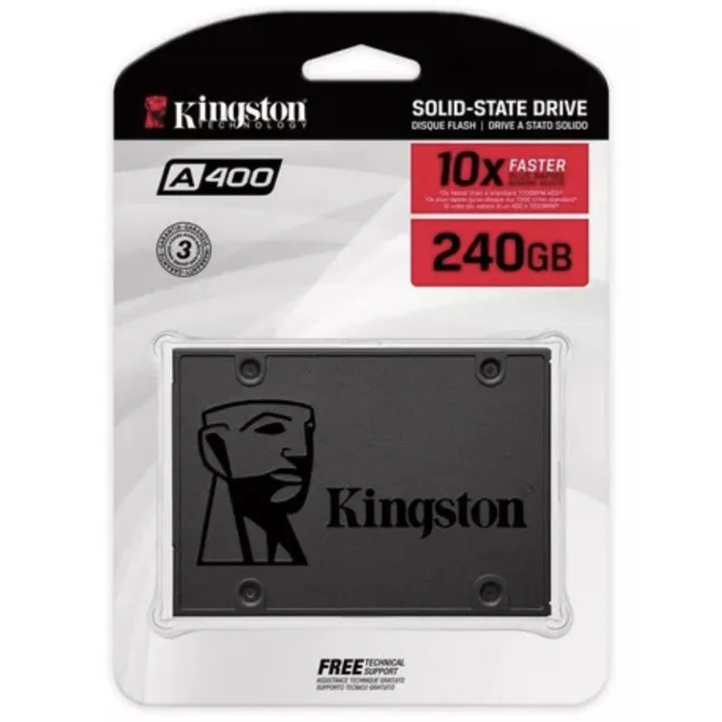 Ssd Kingston 240gb Unidade De Estado Sólido +